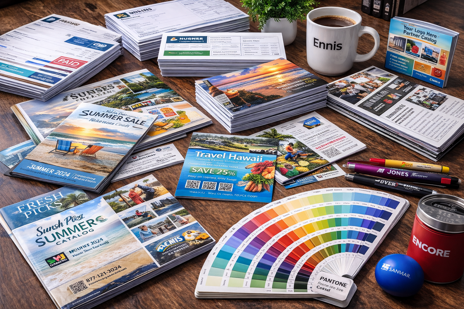 Secure print and production